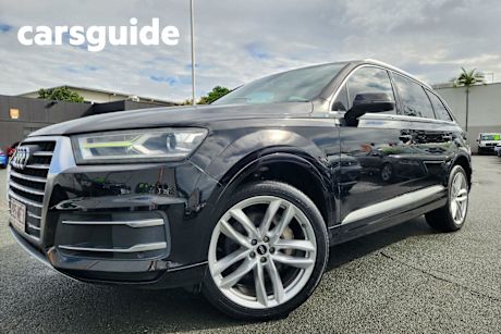Black 2016 Audi Q7 Wagon 3.0 TDI Quattro