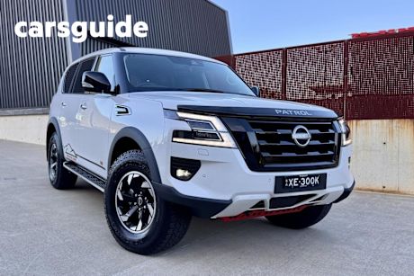 White 2024 Nissan Patrol Wagon Warrior