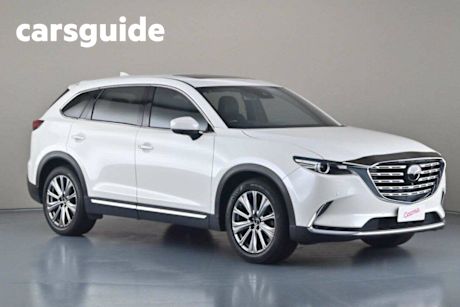 White 2022 Mazda CX-9 Wagon Azami (awd)