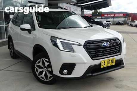 White 2021 Subaru Forester Wagon 2.5I (awd)