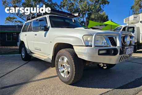 White 2012 Nissan Patrol Wagon ST (4X4)