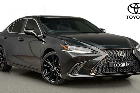 Black 2023 Lexus ES250 Sedan F Sport