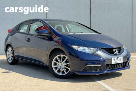 Blue 2013 Honda Civic Hatch VTi-S