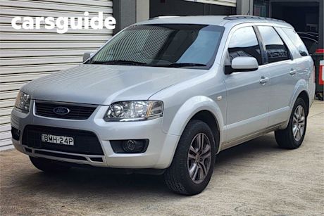Silver 2009 Ford Territory Wagon TS (rwd)