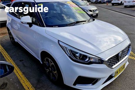 White 2020 MG MG3 Auto Hatchback Excite (with Navigation)