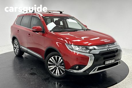 Red 2019 Mitsubishi Outlander Wagon LS 7 Seat (2WD)