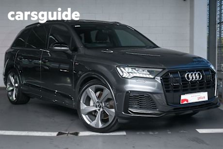 Grey 2020 Audi Q7 Wagon 50 TDI Quattro S Line Mhev