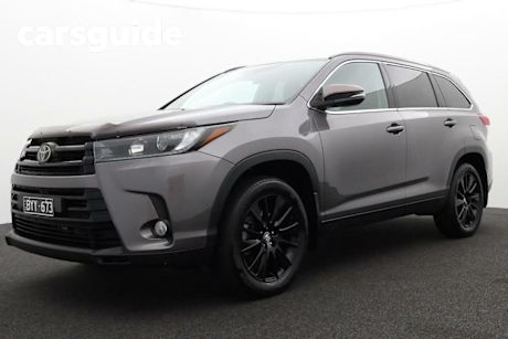 Black 2019 Toyota Kluger Wagon GXL Black Edition (2WD)