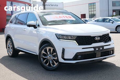 White 2020 Kia Sorento Wagon GT-Line 7 Seat