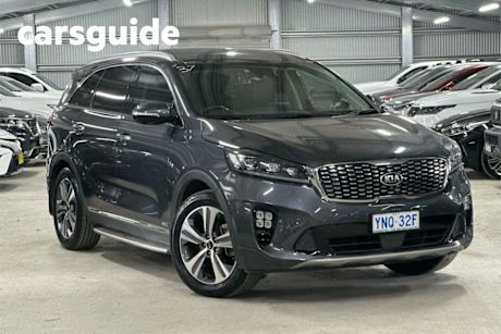Grey 2019 Kia Sorento Wagon GT-Line (4X4)