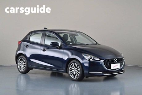 Blue 2020 Mazda 2 Hatchback G15 Evolve