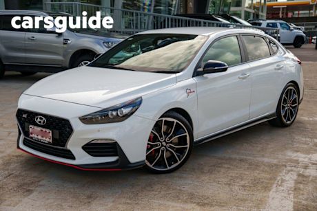 White 2019 Hyundai I30 Fastback Fastback N Performance LUX