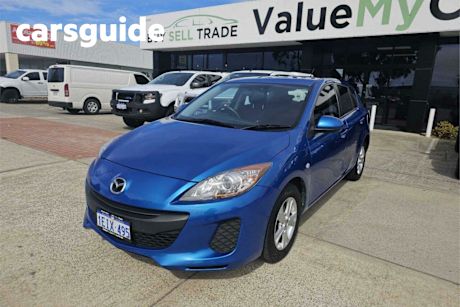 Blue 2013 Mazda 3 Hatchback NEO