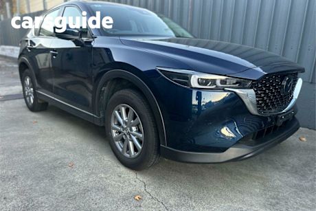 Blue 2022 Mazda CX-5 Wagon Maxx Sport (fwd)