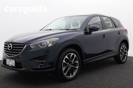 Blue 2015 Mazda CX-5 Wagon Grand Tourer (4X4)