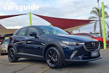 Blue 2015 Mazda CX-3 Wagon Maxx (fwd)