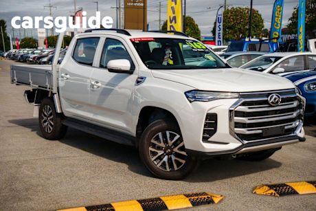 White 2025 LDV T60 Double Cab Utility MAX PRO (4X4)