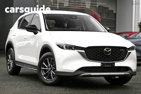 White 2022 Mazda CX-5 Wagon Touring Active (awd)