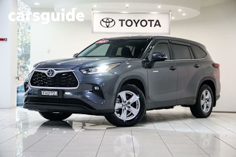 Grey 2024 Toyota Kluger Wagon