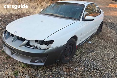 White 2003 Holden Commodore Sedan