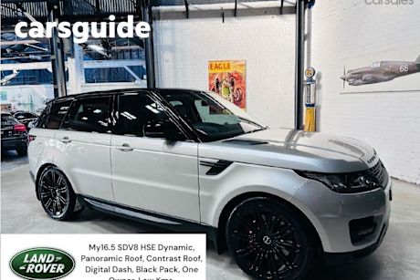 Silver 2016 Land Rover Range Rover Sport Wagon SDV8 HSE Dynamic