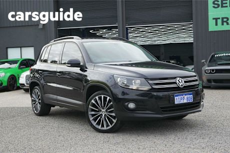 Black 2013 Volkswagen Tiguan Wagon 132 TSI Pacific