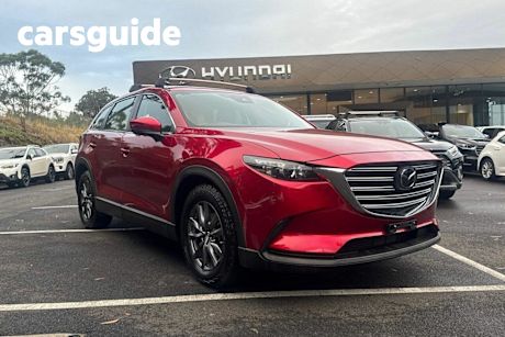 Red 2021 Mazda CX-9 Wagon Sport (fwd)