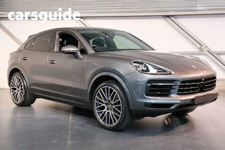 Grey 2022 Porsche Cayenne Coupe
