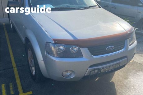 Silver 2007 Ford Territory Wagon TX (rwd)