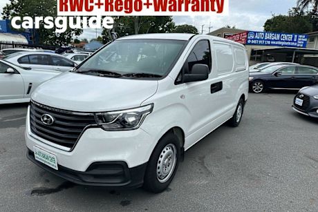 White 2019 Hyundai Iload Van 3S Twin Swing