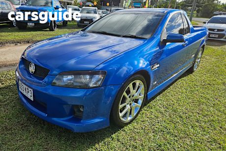 Blue 2009 Holden Commodore Utility SS-V SE