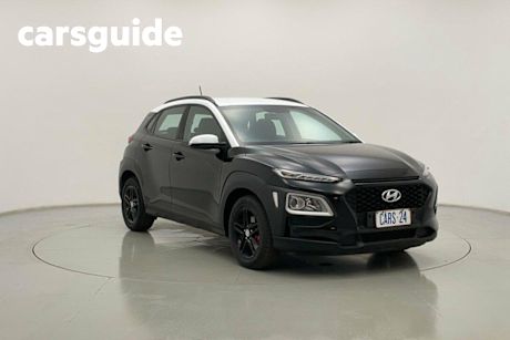 Black 2017 Hyundai Kona Wagon Active