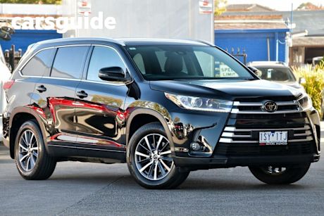 Black 2019 Toyota Kluger Wagon GXL (4X4)