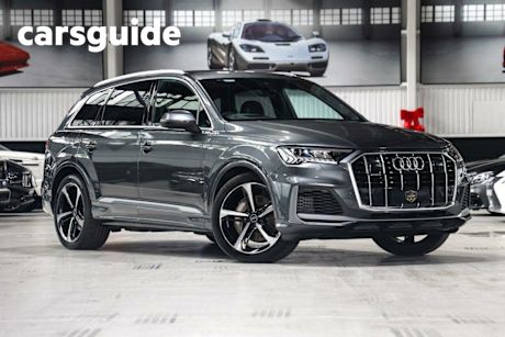 Grey 2023 Audi Q7 Wagon 55 Tfsi S Line Quattro Mhev