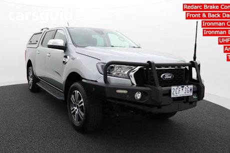 Silver 2020 Ford Ranger Double Cab Pick Up XLT 3.2 (4X4)