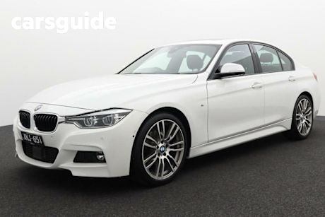 White 2017 BMW 320D Sedan M-Sport