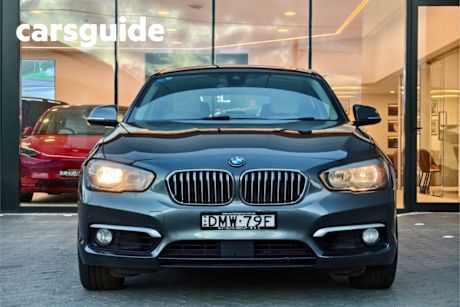 Grey 2017 BMW 120I Hatchback Urbanline