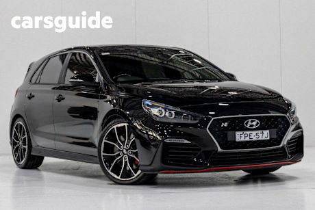 Black 2018 Hyundai I30 Hatchback N Performance