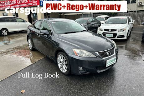 Grey 2011 Lexus IS250 Sedan Prestige