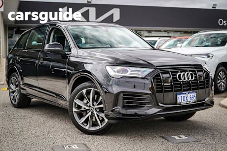 Black 2022 Audi Q7 Wagon 50 TDI Quattro Mhev