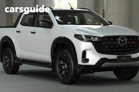 White 2025 Mazda BT-50 Dual Cab Pick-up SP (4X4)
