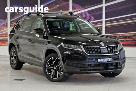 Black 2020 Skoda Kodiaq Wagon 132 TSI (4X4)