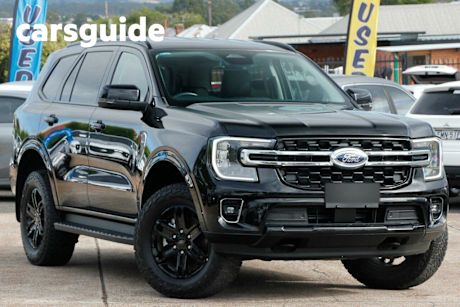 Black 2022 Ford Everest Wagon Trend (4X4)