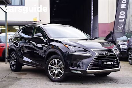 Black 2019 Lexus NX300 Wagon Luxury (fwd)