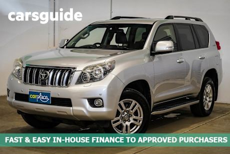 Silver 2012 Toyota Landcruiser Prado Wagon Kakadu (4X4)