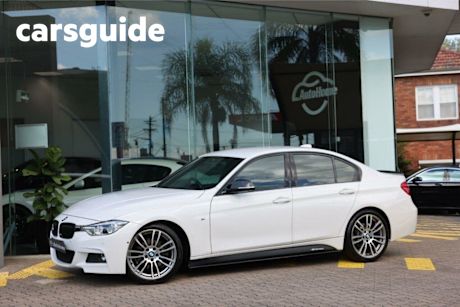 White 2017 BMW 330I Sedan M-Sport