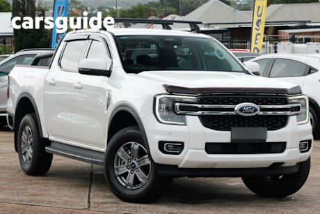 White 2023 Ford Ranger Double Cab Pick Up XLT 3.0 (4X4)