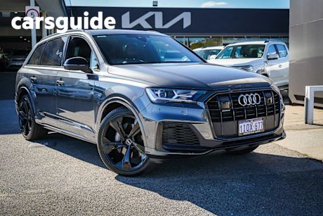 Grey 2022 Audi Q7 Wagon 55 Tfsi S Line Quattro Mhev
