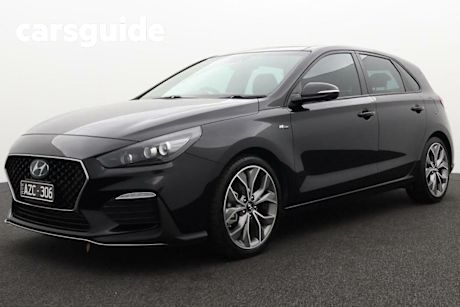 Black 2019 Hyundai I30 Hatchback N Line Premium