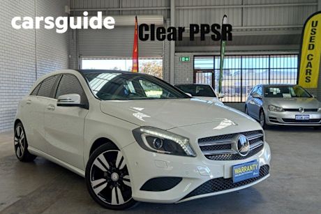 White 2013 Mercedes-Benz A200 Hatch